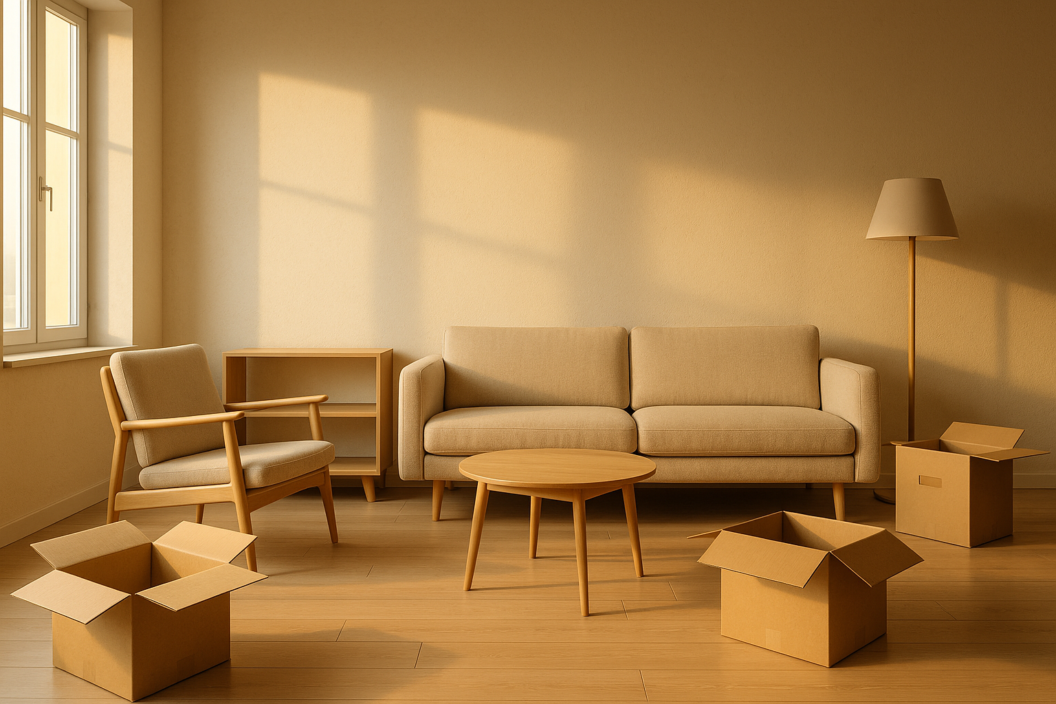 Neue Wohnung Weitwinkel – eingerichtet mit Hilfe einer koordinierten Wunschliste