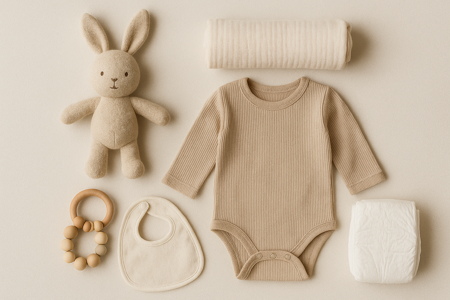 Nützliche Baby-Geschenke übersichtlich dargestellt