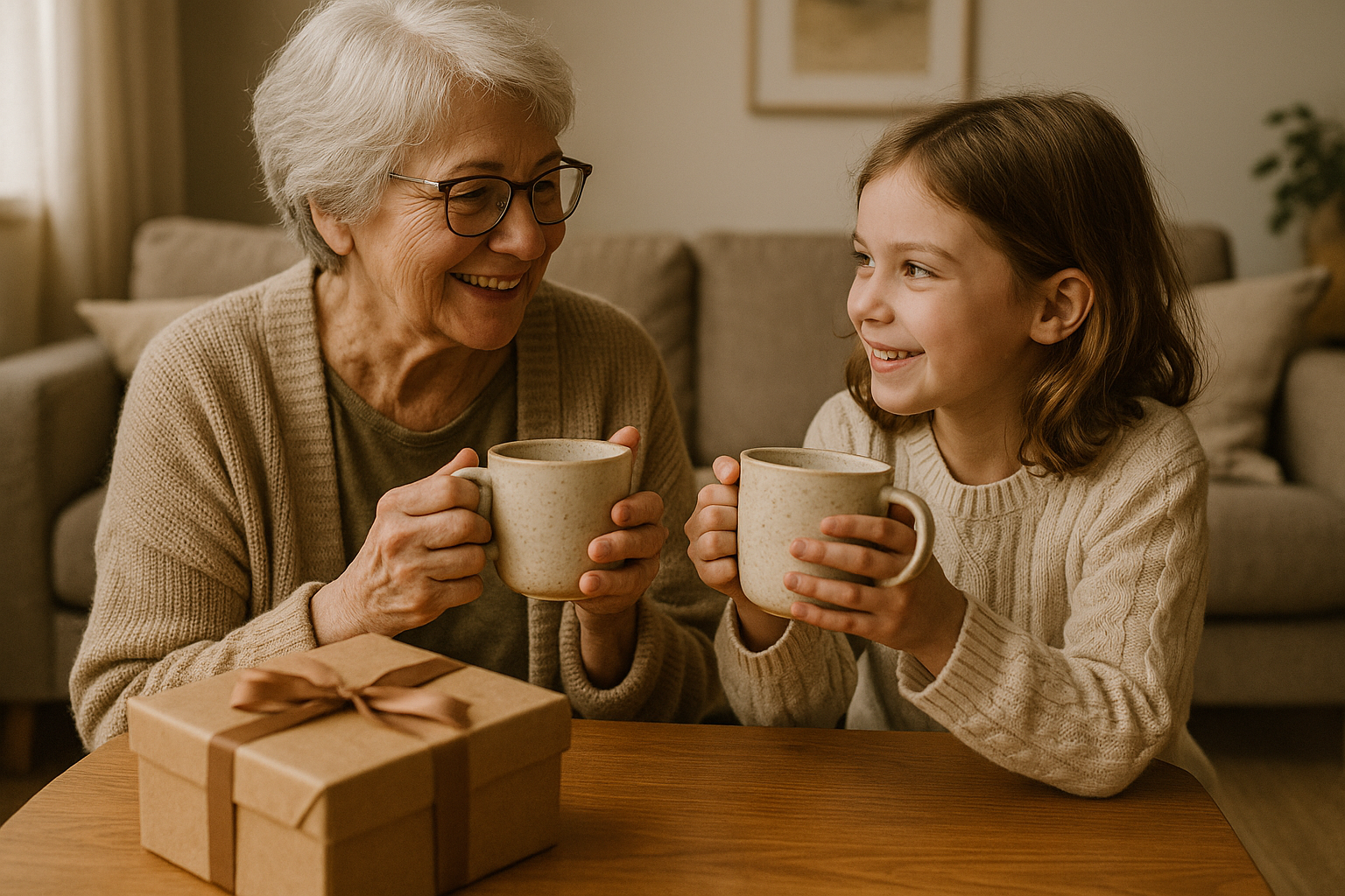 Gemeinsame Zeit bei Tee – das eigentliche Geschenk