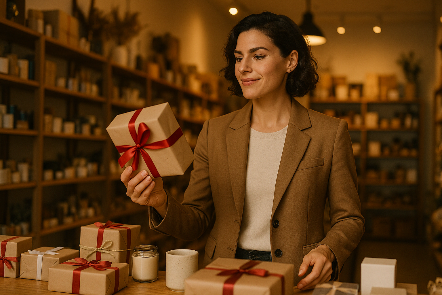 Schön verpackte Wichtelgeschenke unter 50 Euro