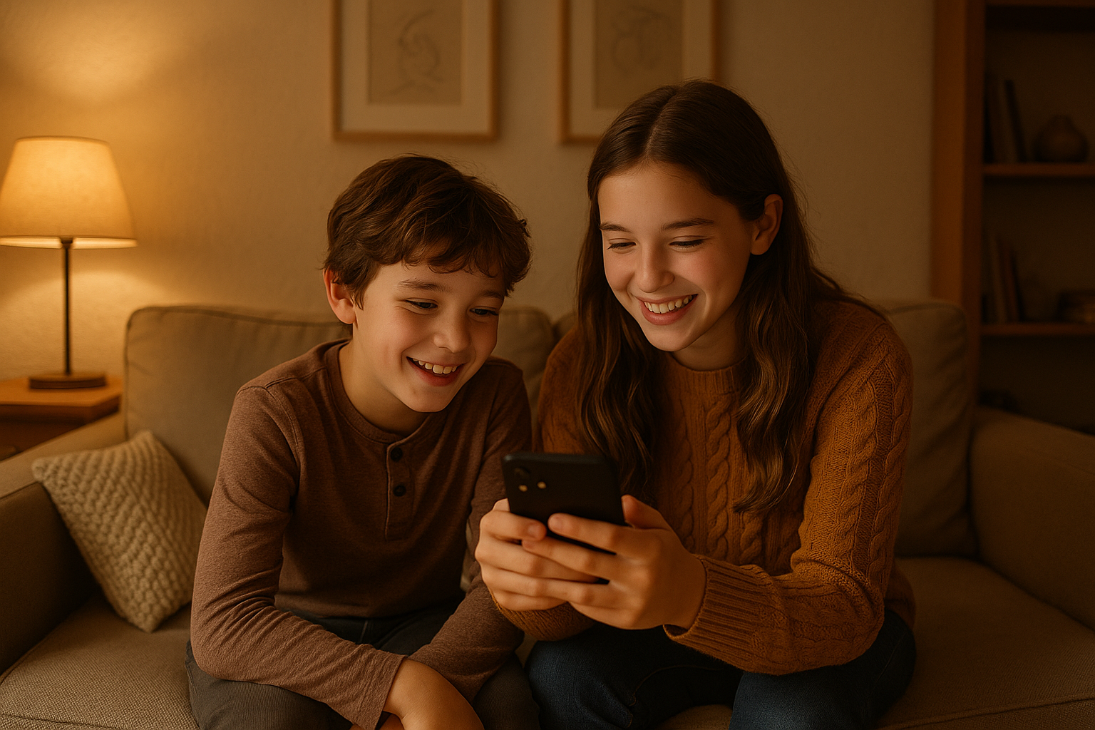 Familie koordiniert Geschenke per WhatsApp-Gruppe