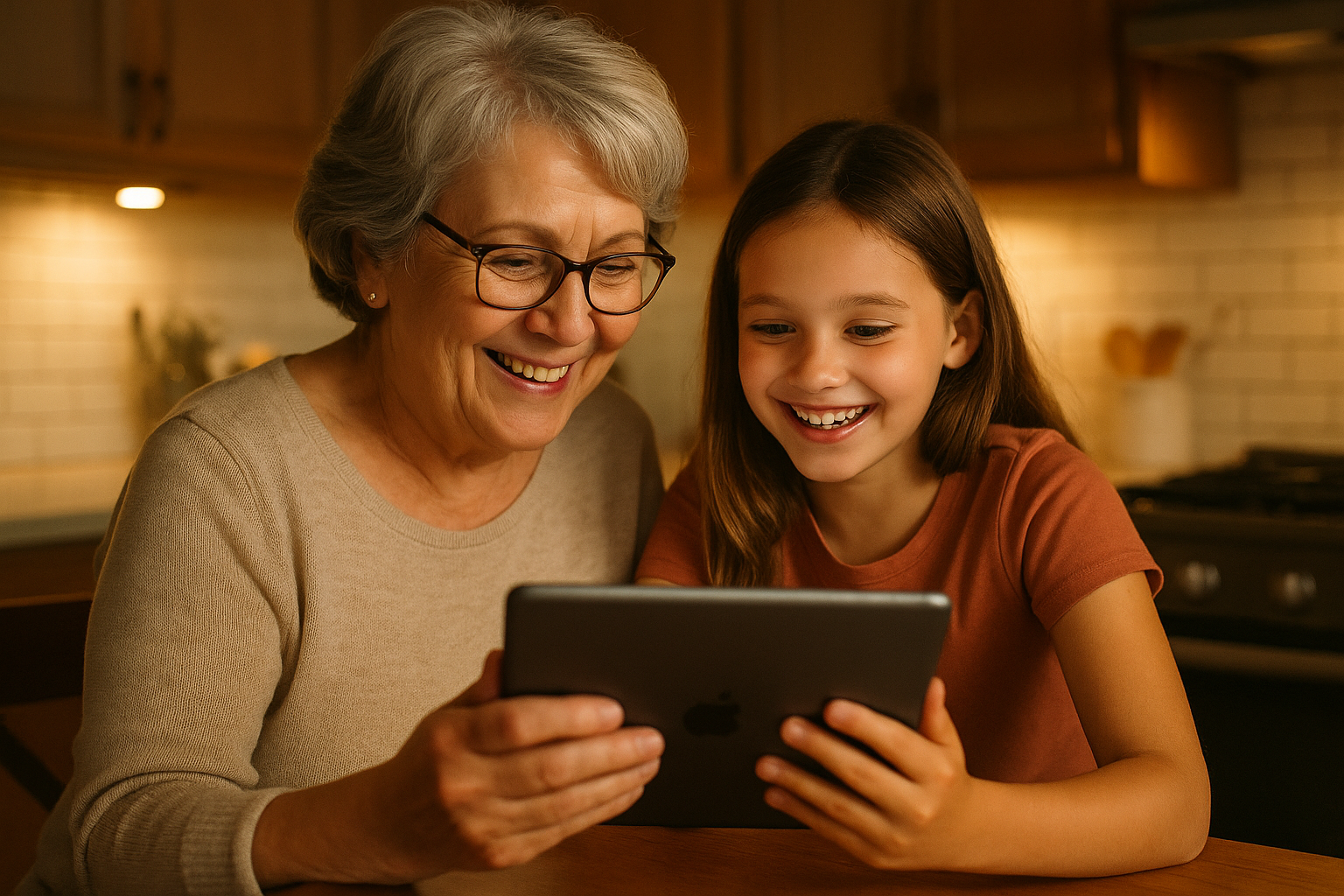 Familie teilt Wunschliste über Smartphone – einfach und kostenlos